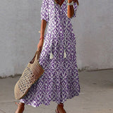 Dianna™ - Boho Bauchbedeckendes Kleid