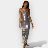Luna - Maxi Kleid mit Glitzer