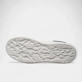 Weiße Leder-Sportschuhe