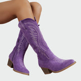 Gestickte Westernstiefel für Frauen
