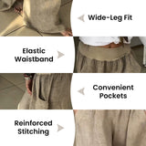 Lucy™ – Elastische Weite-Hosen mit Taschen