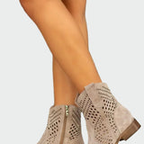 Veronika Elegante Hochhackige Schuhe mit Reißverschluss
