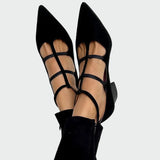 Karolína Elegante High Heels mit Riemchen