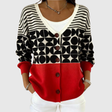 Bequemer Strickcardigan mit Knopfleiste