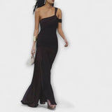 Margot - Maxikleid mit schulterfreien Trägern