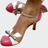 Karolína Luxuriöse Satin-Abend Schuhe mit Schleife