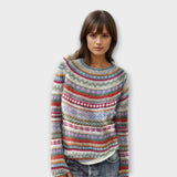 Manonin - Gestreifter, lässiger und weicher Pullover