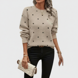 Sabina – Punktpullover
