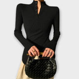 Michiko – Elegantes Baumwoll-Jersey-Pullover