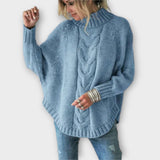 Elysian - Strickpullover mit Reliefmuster