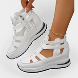 Elegante Sommer Sandalen mit Absatz und seitlichem Verschluss