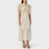 Mira - Maxi-Kleider aus transparentem Organza