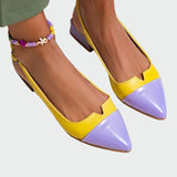 Karolína Elegante Ballerinas mit Spitzem Zehenbereich und Fersenriemen