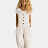 Lorena | Vintage gewaschene Denim-Latzhose