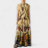 Amanda - Maxikleid mit Faltenmuster