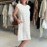 Avanille | Sommerkleid mit Rundhalsausschnitt