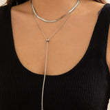 Metall Choker-Halskette