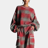 Carmen | Ensemble Sweatshirt und Hose Color Block