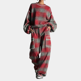 Carmen | Ensemble Sweatshirt und Hose Color Block