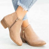 Alina – Damenstiefel mit Reißverschluss