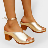 Orthopädische Sandalen mit dicker Sohle