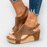 Plattform Sandalen