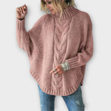Elysian - Strickpullover mit Reliefmuster