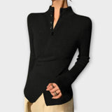 Michiko – Elegantes Baumwoll-Jersey-Pullover