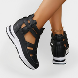 Elegante Sommer Sandalen mit Absatz und seitlichem Verschluss