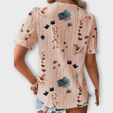 Emily - Trendige Bluse mit V-Ausschnitt