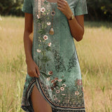 JULIA – Lebhaftes Kleid im Bohemian-Stil