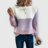 Marija - Pull Patchwork Tricolore