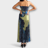 Noelle - Midi-Ohne-Träger-Kleid