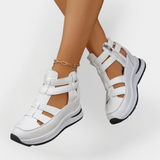 Elegante Sommer Sandalen mit Absatz und seitlichem Verschluss