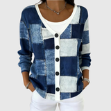 Bequemer Strickcardigan mit Knopfleiste