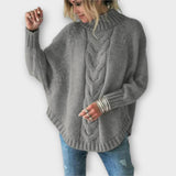 Elysian - Strickpullover mit Reliefmuster