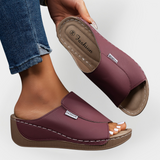 Orthopädische Ledersandalen