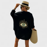 Irena - Lässige Bluse im Ibiza-Stil