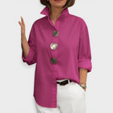 Anamarija | Elegantes Leinen-T-Shirt