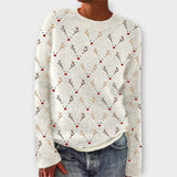 Simone - Weihnachtsstrickpullover