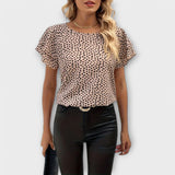 Emily - Bluse mit ganzflächigem Druck