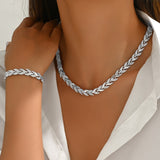 Aurora™ | Handgefertigtes Halsketten- und Armband-Set