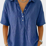 Tatjana | Bluse mit elegantem Kragen