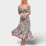 Florendra | Maxikleid mit Blumenmuster
