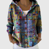 Bequemer Strickcardigan mit Kapuze
