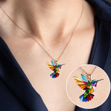 Clara™ | Eleganter Kolibri-Anhänger