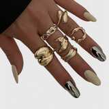Ungleichmäßiger Ring mit Mehreren Schichten