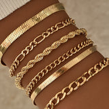 Set aus 6 kubanischen Armbändern