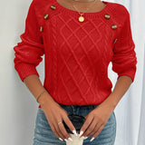 Marlene™ - Damenpullover mit Rundhalsausschnitt