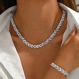 Aurora™ | Handgefertigtes Halsketten- und Armband-Set